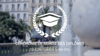 Kedge Business School Toulon I Cérémonie de remise des diplômes 2016