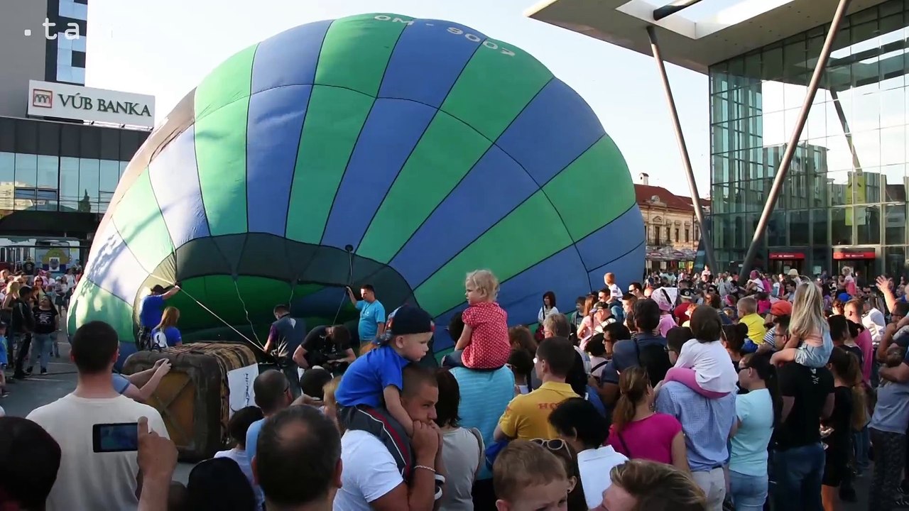 KOŠICE: Štart balónov Medzinárodnej balónovej fiesty