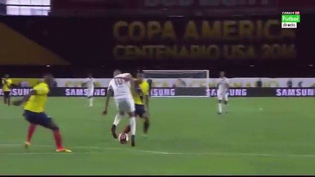 0-1 Christian Cueva Goal - Ecuador vs Peru - Copa América 08.06.2016