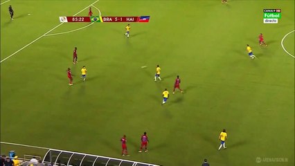 6-1 Renato Augusto 2nd Goal- Brazil vs Haiti - Copa América 08.06.2016