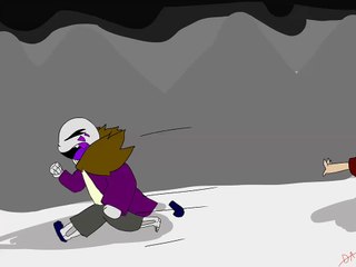 Timeline of memories speedpaint- "WHY DO YOU CARE SO MUCH?!"