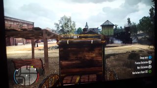 Funny Stagecoach Glitch - Red Dead Redemption