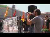 Napoli - Migranti del Mali cacciati da centro sociale, sit-in al Plebiscito (08.06.16)