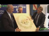 Napoli - Le sete di San Leucio donate alla Regione Campania (08.06.16)