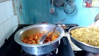 Chicken Keema Rice Recipe Marathi