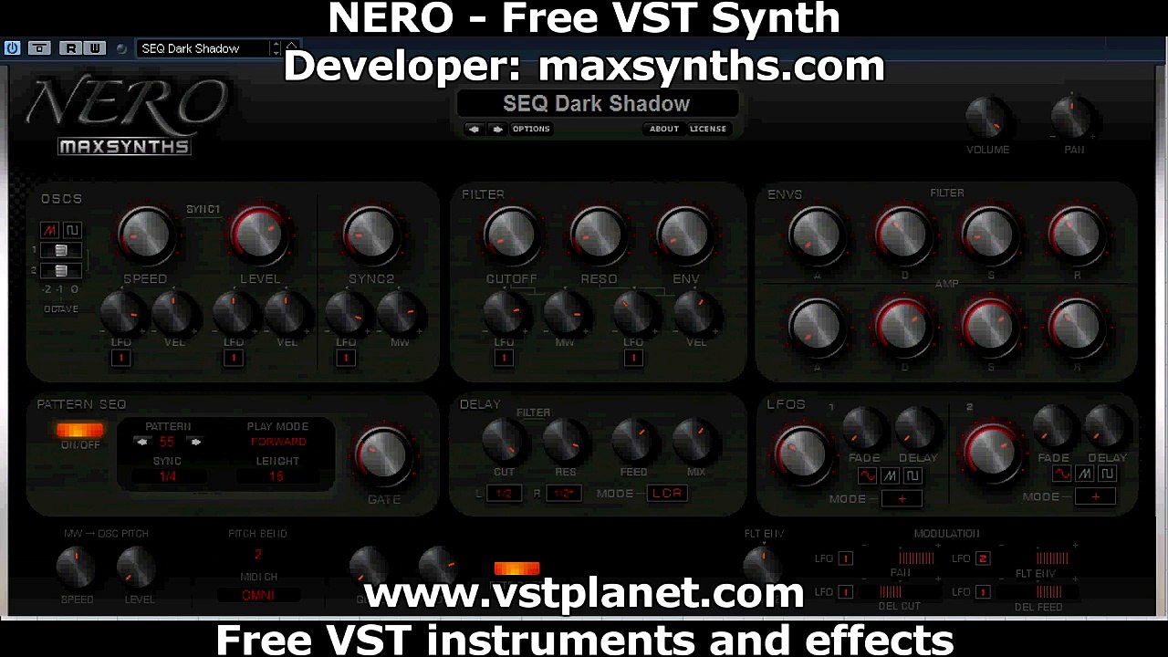 Synthesizer Software Nero - vstplanet.com