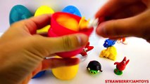 Finding Dory Play Doh Surprise Eggs Shopkins Minions Dora Surprise Eggs by StrawberryJamToys