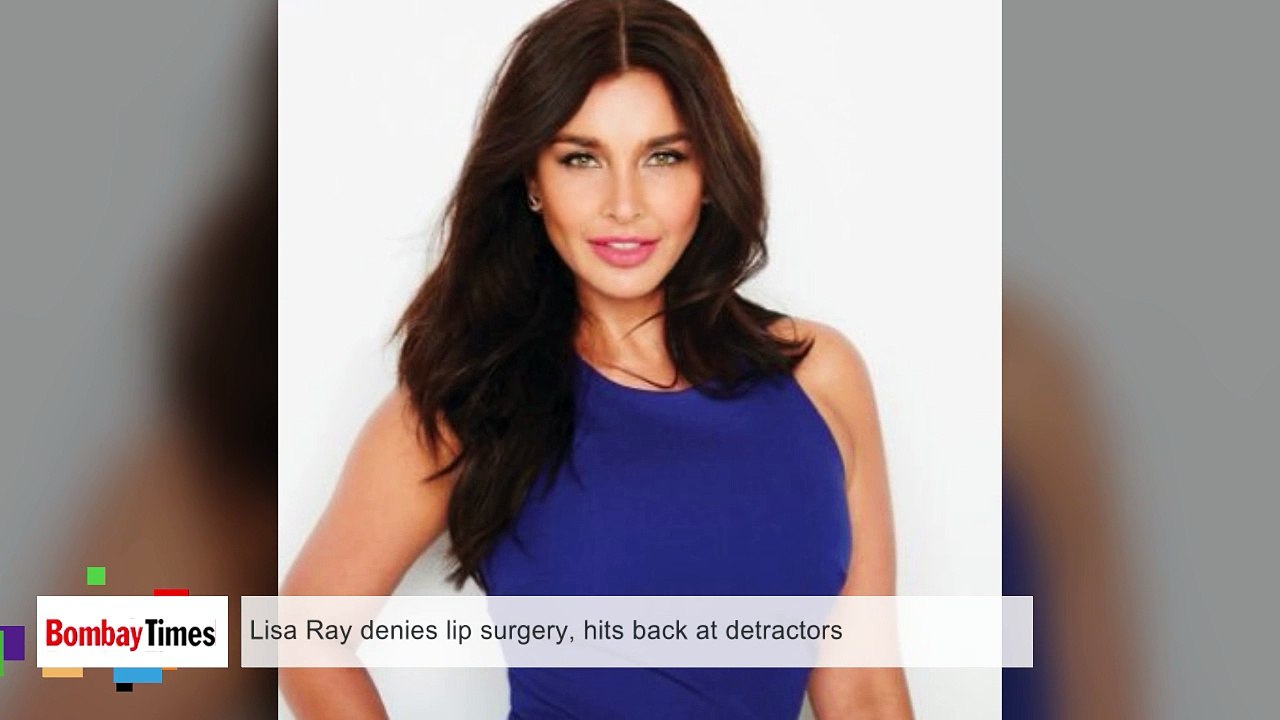 Lisa Ray denies lip surgery, hits back at detractors