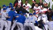FIGHT : énorme bagarre générale entre les Baltimore Orioles et les Kansas City Royals