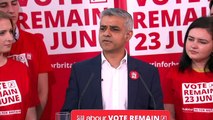 Sadiq Khan: Labour voters must 'step up' in EU Referendum