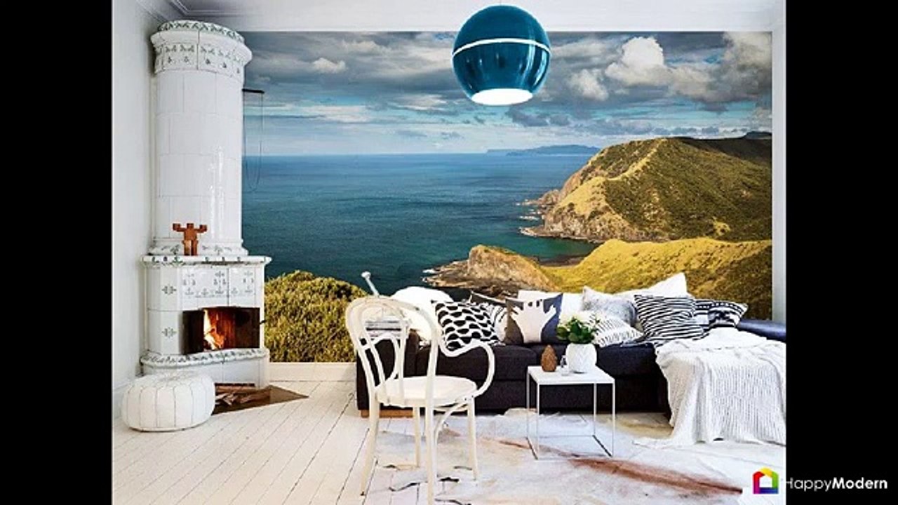 Фотообои, расширяющие пространство - как визуально увеличить комнату