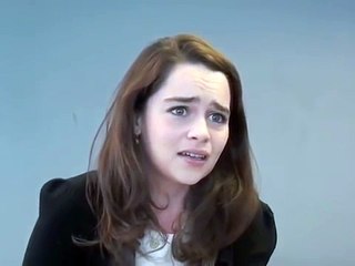 Emilia Clarke : auditions for Game Of Thrones