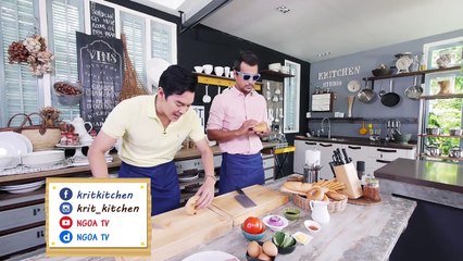 ครัวคริตจานด่วน | เบเกิลไส้กรอกเลือด BREAKFAST | 29 พ.ค.58 | EP.91