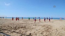 Plaj Futbolu Milli Takımı, Alanya'da Kampa Girdi