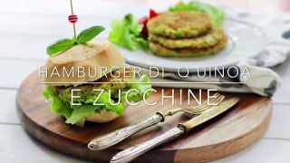hamburger di quinoa e zucchine