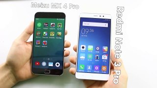 Xiaomi Redmi Note 3 PRO vs Meizu MX4 Тест на лучший смартфон Сравнение