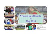 Round Up of Events in May-Jesus Sacred Heart School