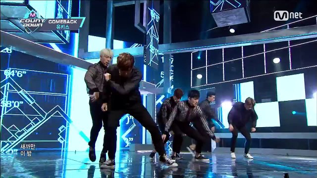U-KISS - Stalker Comeback Stage M COUNTDOWN 160609 EP.477