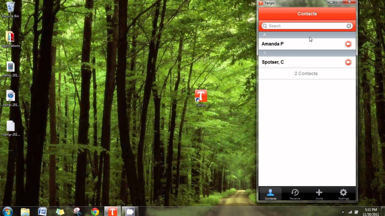 Use Tango – Free Video Call Chat on Mac and PC