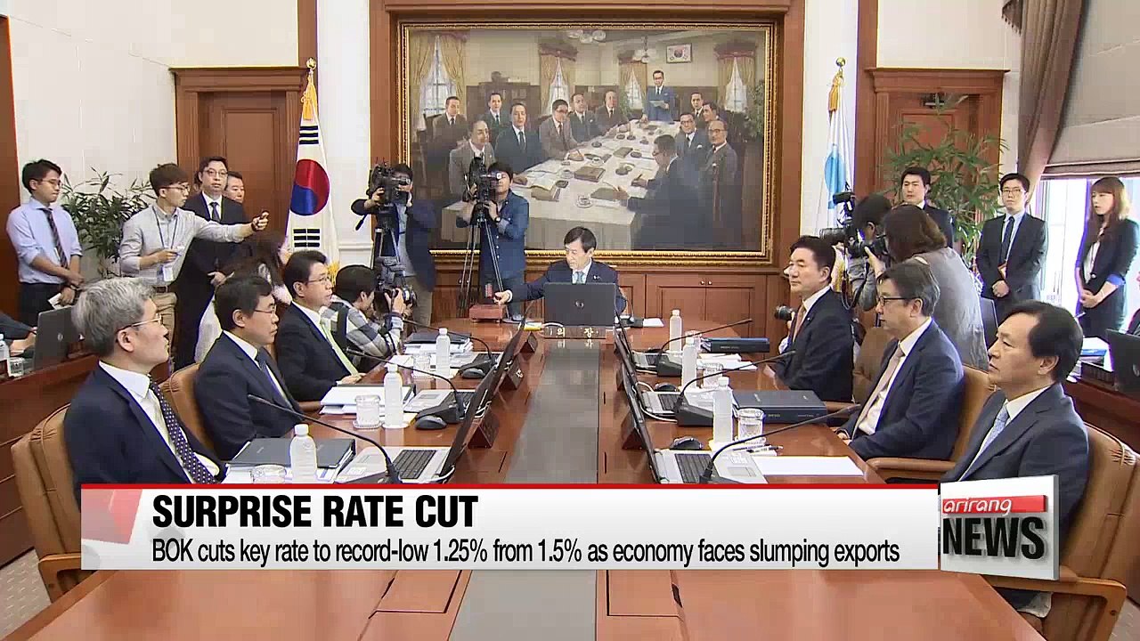 BOK cuts key rate to 1.25% as gov't pushes with corporate restructuring
