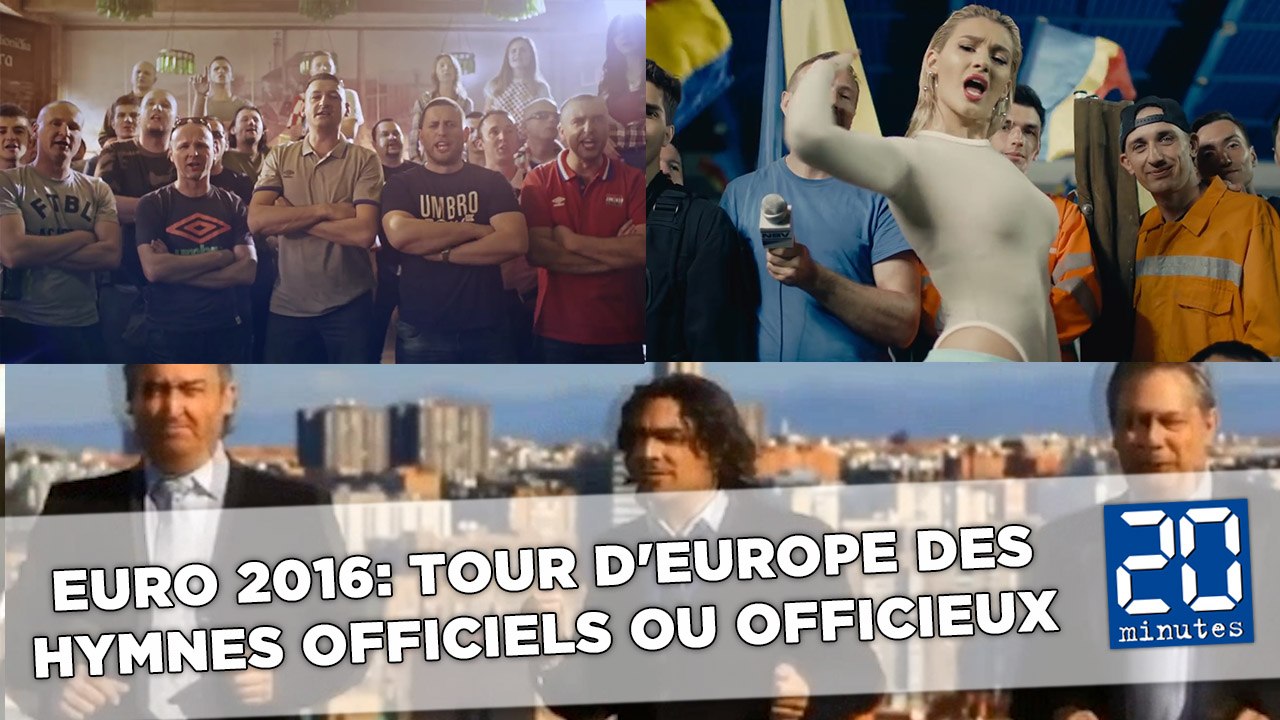 Euro 2016: Tour d'Europe des hymnes officiels ou officieux