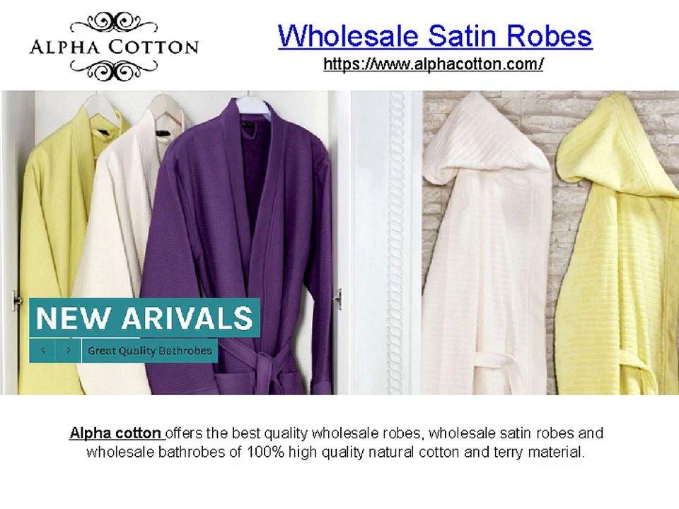 Wholesale Satin Robes