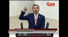 CHP Antalya Milletvekili Niyyazi Nefi Kara Antalya,nin sorunlarini meclis gündemine rasidi.ESNAF KAN AGLIYOR