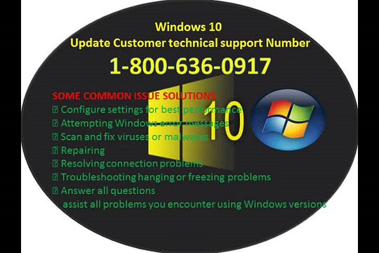 For USA and CANADA Windows Technical Support number 1-800-636-0917