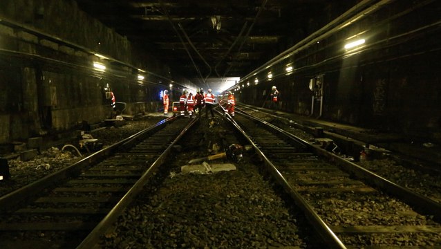 Inondations - Le tunnel du RER C désormais hors d'eau