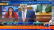 Geo's Ayesha Ehtesham bashing Khwaja Asif for not apologizing Shireen Mazari by name