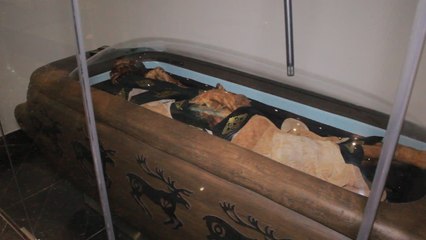 Esta momia lleva tatuajes