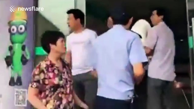 Four-year-old boy's head gets stuck in pipe