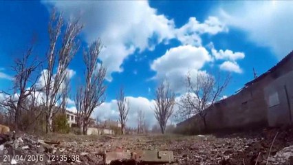 Видео боя- бойцы пс плотно насыпают террористам рф в Авдеевке