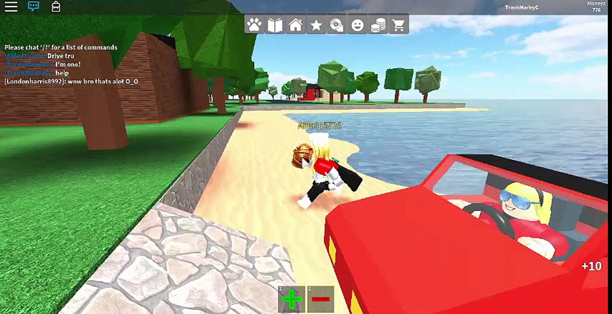 Funny Roblox glitch