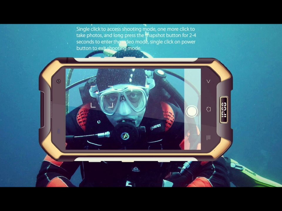 Blackview BV6000 smartphone nồi đồng cối đá