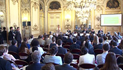 Discours de Ségolène Royal lors d'un colloque organisé par le Sénat sur le climat