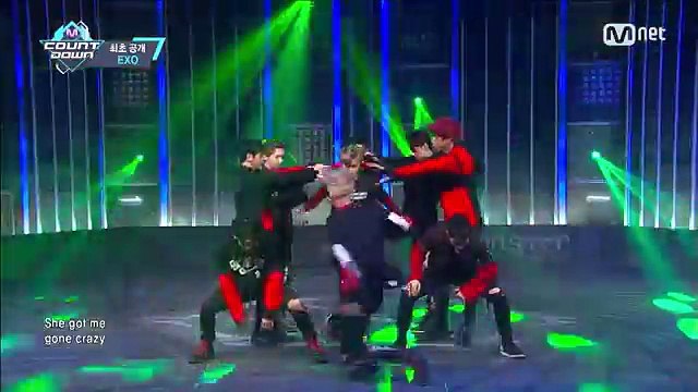 160609 EXO - Monster Comeback Stage M COUNTDOWN EP.477