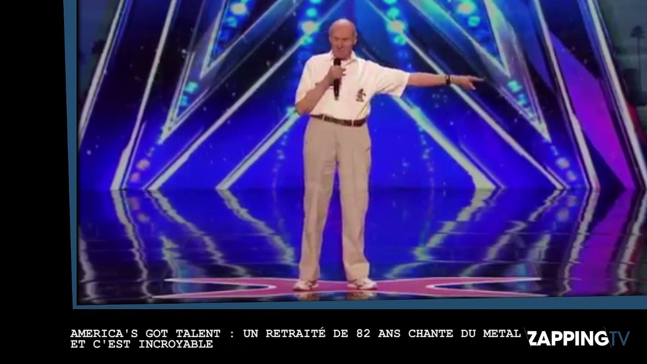 America’s got talent : Un retraité de 82 ans chante du metal et c’est incroyable