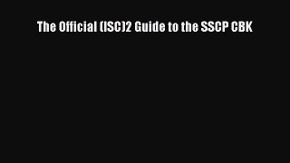 Read The Official (ISC)2 Guide to the SSCP CBK PDF Online