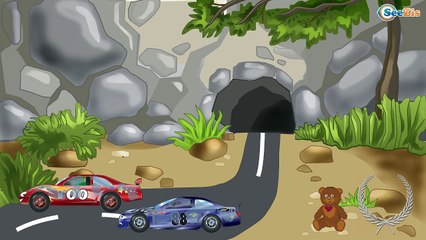 ✔ Мультики про машинки. Гоночные Машины. Гонка за первенство в опасной пещере. Веселые машинки ✔