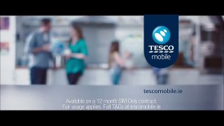 Flick the Switch- SIM only €25 a month | Tesco Mobile