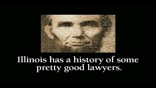 Illinois State Bar Association Lincoln Mosaic poster