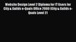 Read Website Design Level 2 Diploma for IT Users for City & Guilds e-Quals Office 2000 (City