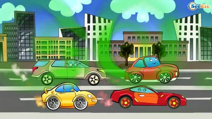 Excavator + 1 Hour Kids Videos Compilation (Incl Diggers, Trucks, Cranes) - Construction cartoon