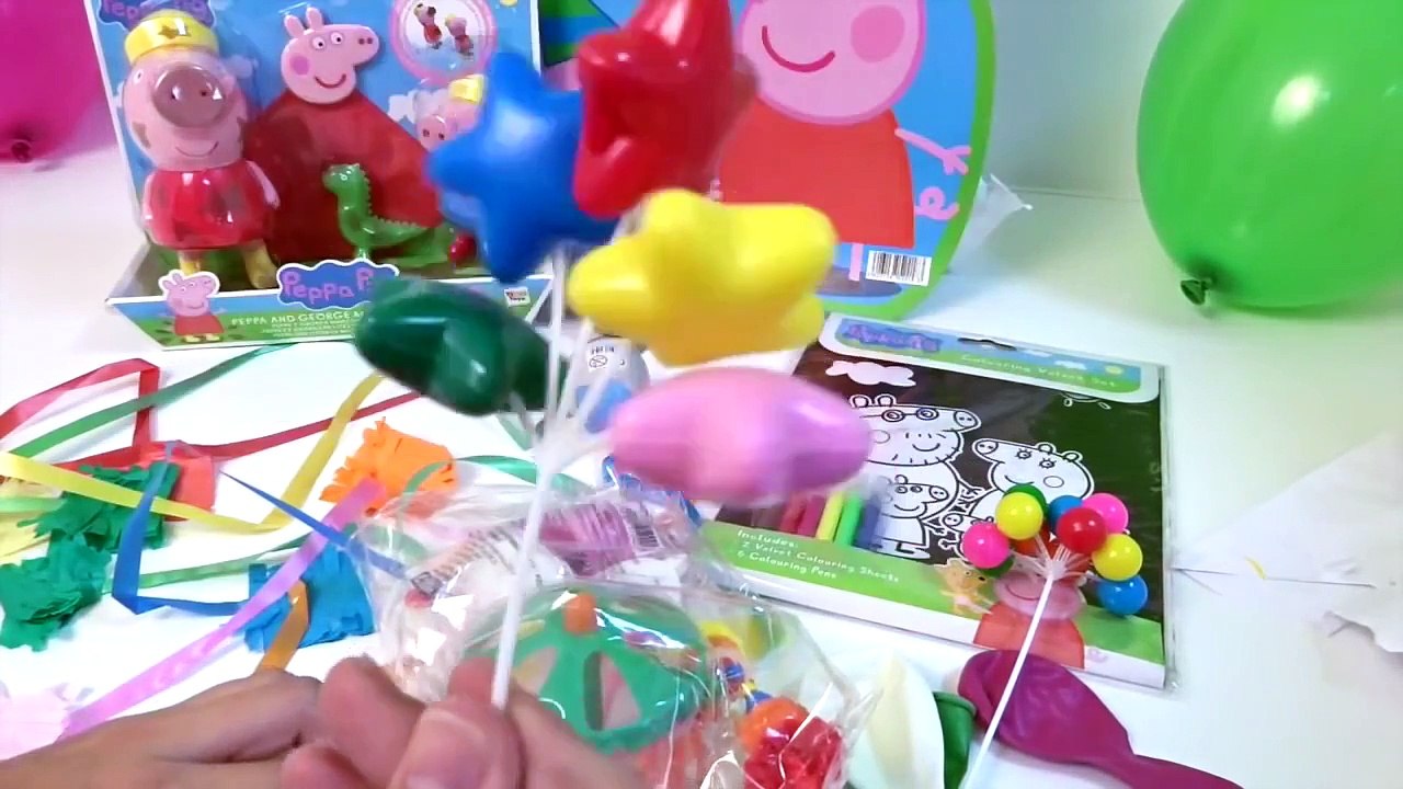 Piñata de Peppa Pig llena de Sorpresas y Juguetes