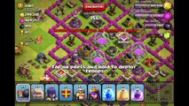 Clash of clans witches and golems! And then some drags!(Gameplay)