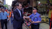 Rruga pranë tregut “Çam” kthehet në pedonale - Top Channel Albania - News - Lajme