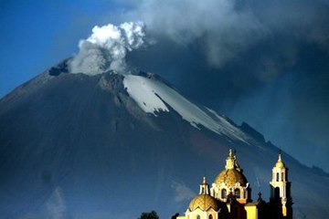 Meksika'da Yanardağ Patlaması