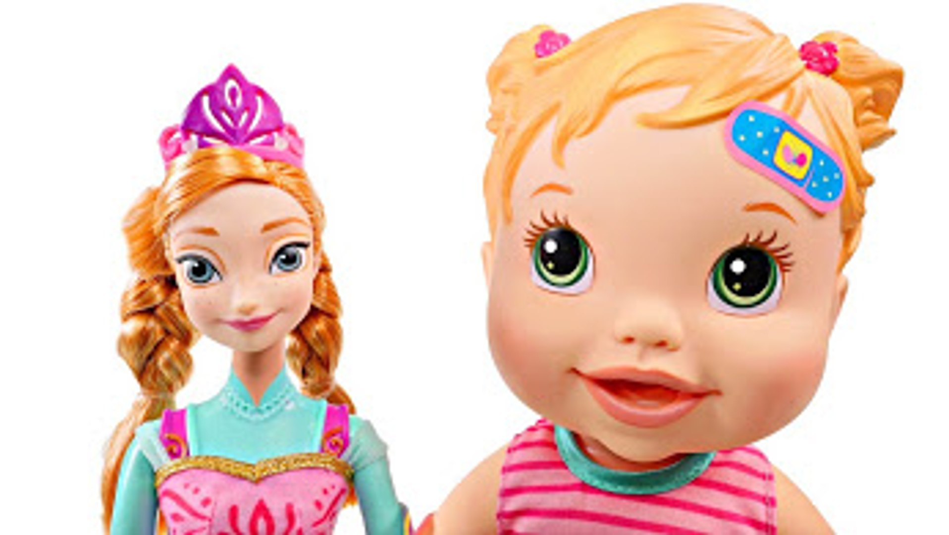 Baby Alive Baby Gets a Boo Boo with Disney Frozen Princess Anna Barbie Doll  - video Dailymotion