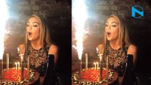 Kate Upton shows off her butt in sheer outfit at her Bday Bash